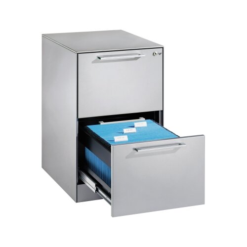 C+P Hängeregistraturschrank Asisto 440 x 698 x 600 mm (B x H x T) lichtgrau