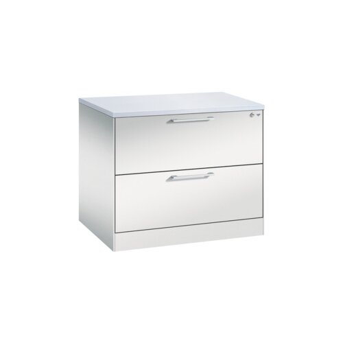 C+P Hängeregistraturschrank Asisto 800 x 698 x 600 mm (B x H x T) lichtgrau