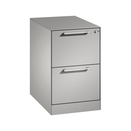 C+P Hängeregistraturschrank Asisto 440 x 698 x 600 mm (B x H x T) weißaluminium