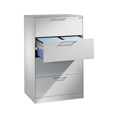 C+P Karteischrank Asisto 800 x 1.298 x 600 mm (B x H x T) DIN A4 quer