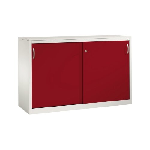 C+P Schiebetürenschrank Acurado 2 x 2 Ordnerhöhen 1.600 x 1.000 x 500 mm (B x H x T)