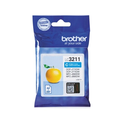 Brother Tintenpatrone LC-3211C cyan