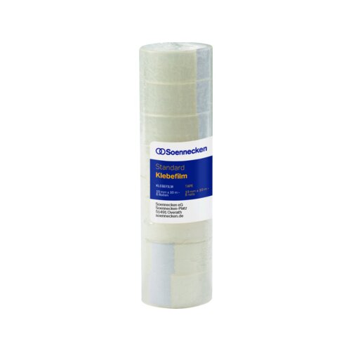 Soennecken Klebefilm 19 mm x 10 m (B x L) 8 St./Pack.