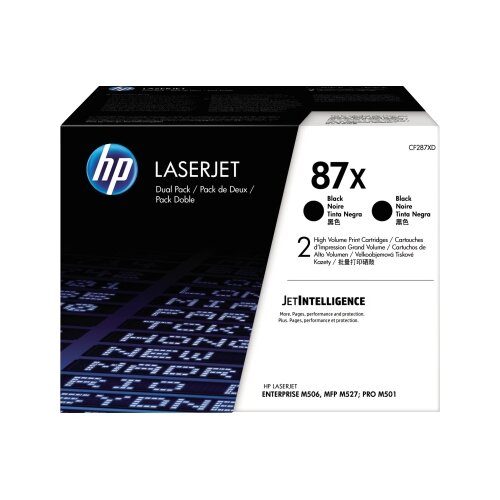 HP Toner schwarz 87X 2 St./Pack.