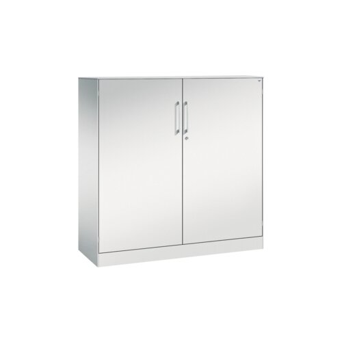 C+P Flügeltürenschrank Asisto 1.200 x 1.310 x 435 mm (B x H x T) lichtgrau