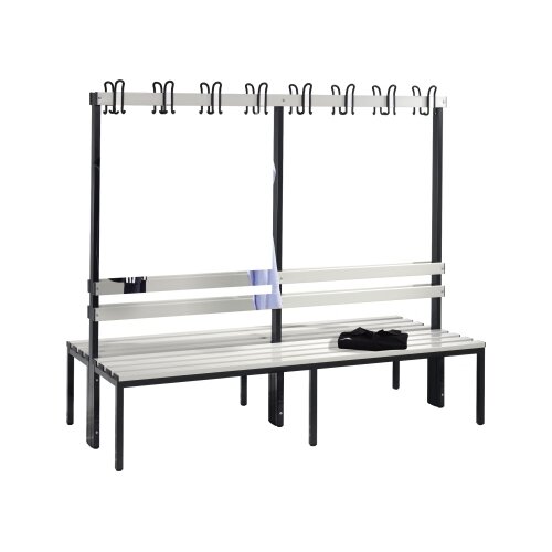 C+P Umkleidebank Basic 1.960 x 1.710 x 756 mm (B x H x T)