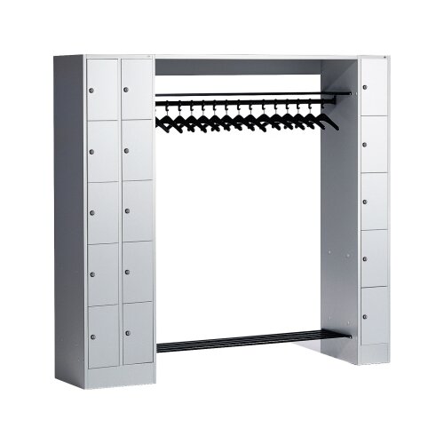 C+P Garderobenschrank Serie 8070 15 Fächer