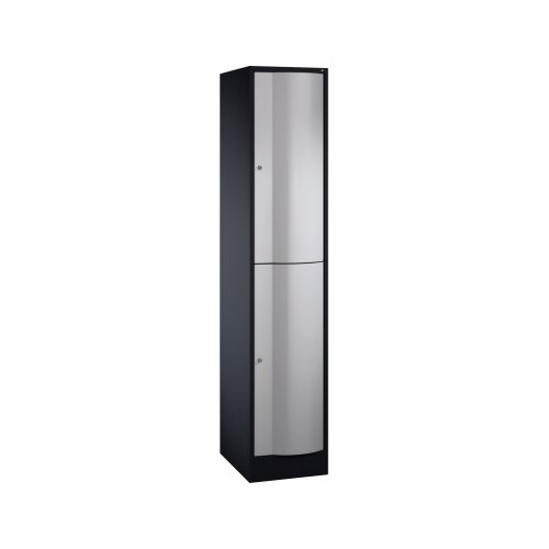 C+P Kleiderspind Resisto mit Sockel 396 x 1.950 x 540 mm (B x H x T) 1 Abteil