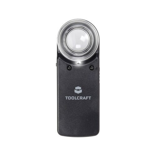 TOOLCRAFT Lupe mit Beleuchtung