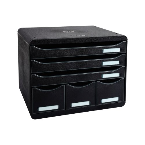 Exacompta Schubladenbox STORE-BOX Maxi Black Office