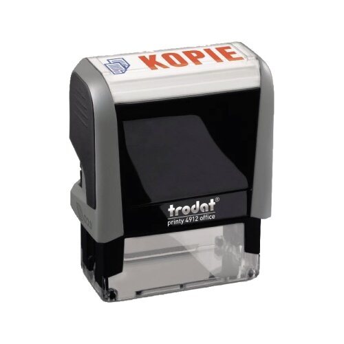 trodat® Textstempel Office Printy™ 4912 blau/rot