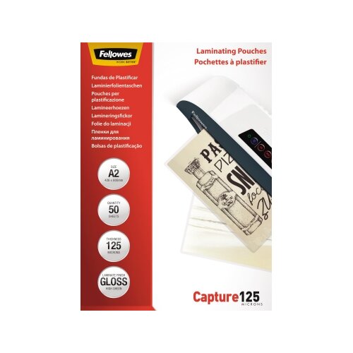 Fellowes® Laminierfolie Capture 125 DIN A2