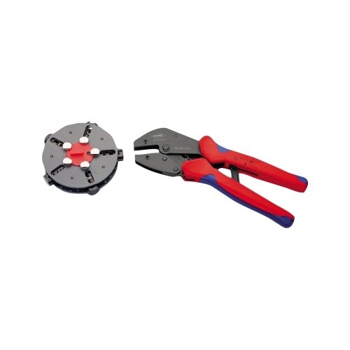 KNIPEX Netzwerk Werkzeug Crimpzange MultiCrimp