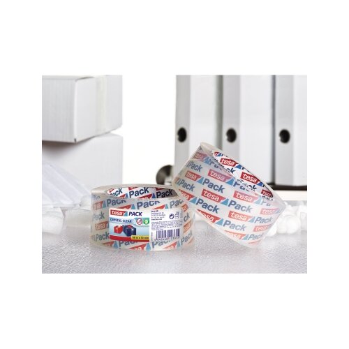 tesa® Packband tesapack® Crystal Clear