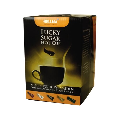 Hellma Zucker Lucky Sugar Hot Cup