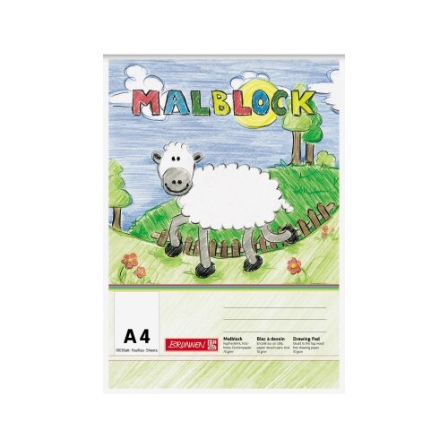 BRUNNEN Malblock DIN A4