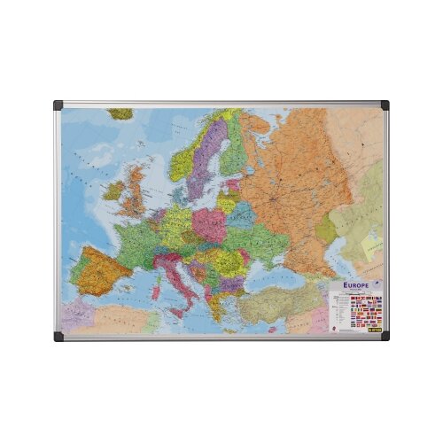 Bi-office Landkartentafel
