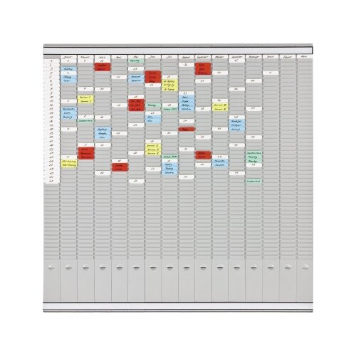 FRANKEN T-Kartentafel OfficePlaner 100,8 x 100,8 cm (B x H)