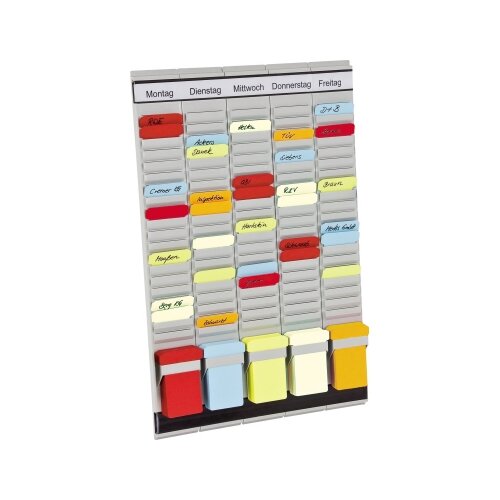 FRANKEN T-Kartentafel OfficePlaner 31,5 x 49 cm (B x H)