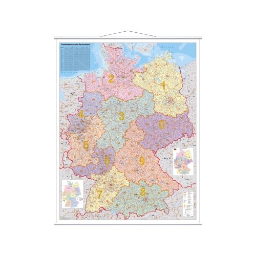 FRANKEN Postleitzahlentafel