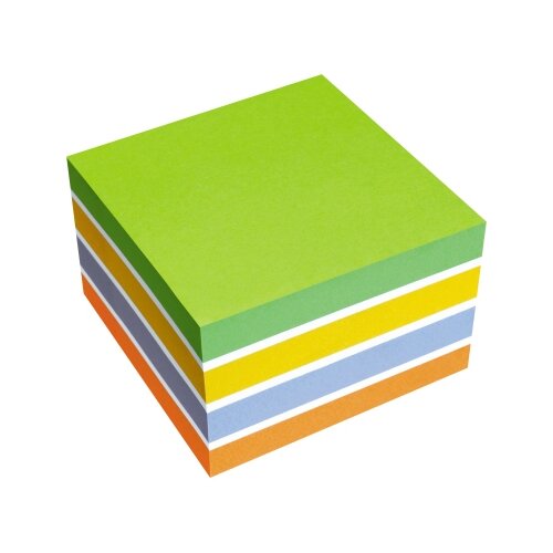 Soennecken Haftnotizwürfel Farbmix Brilliant 450 Bl.
