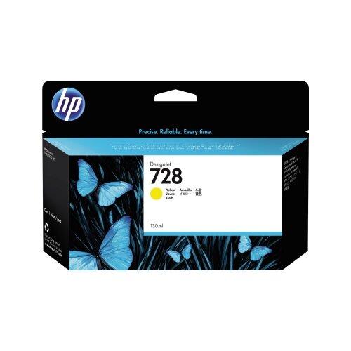 HP Tintenpatrone 728 gelb