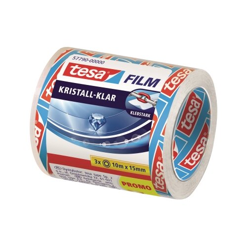 tesa® Klebefilm tesafilm® kristall-klar 3 St./Pack.