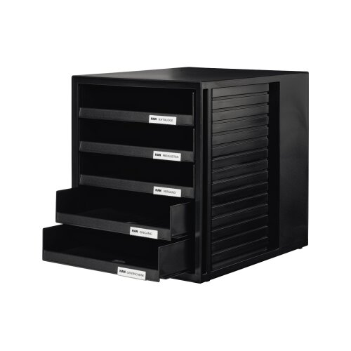HAN Schubladenbox SCHRANK-SET schwarz