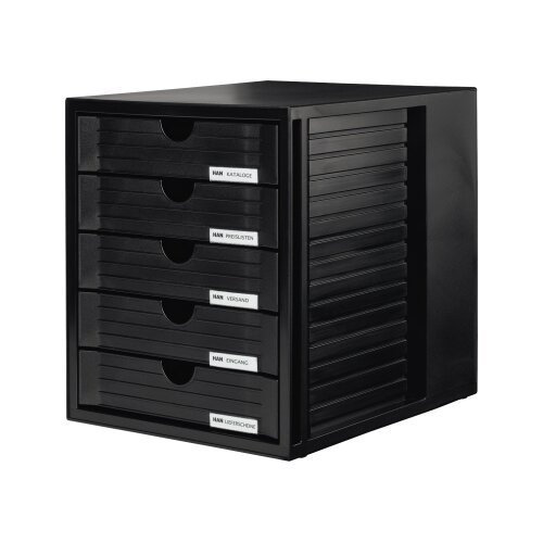 HAN Schubladenbox SYSTEMBOX schwarz
