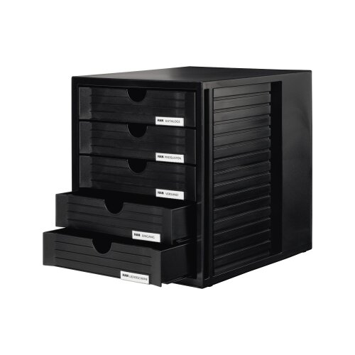 HAN Schubladenbox SYSTEMBOX schwarz