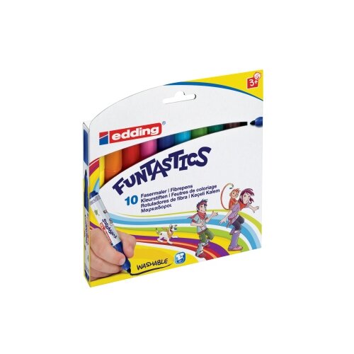 edding Fasermaler 14 FUNTASTICS 10 St./Pack.