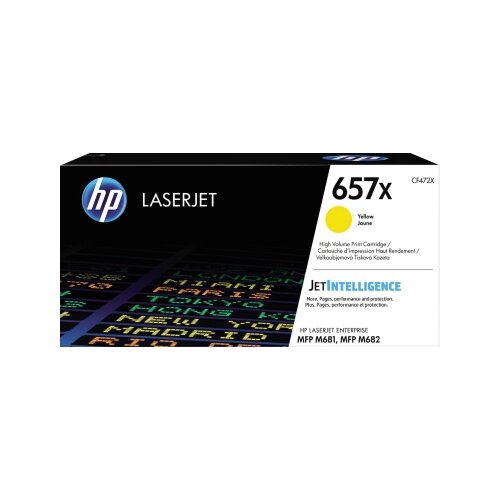 HP Toner 657X gelb