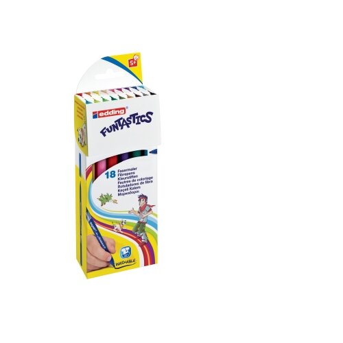 edding Fasermaler 15 FUNTASTICS 18 St./Pack.