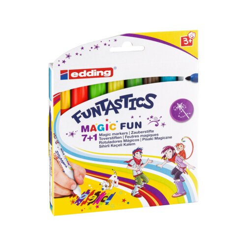 edding Fasermaler 13 FUNTASTICS MAGIC FUN 8 St./Pack.
