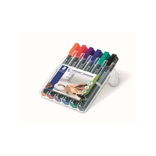 STAEDTLER® Permanentmarker Lumocolor® 352 6 St./Pack.