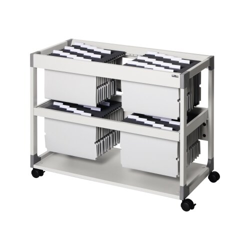 DURABLE Hängemappenwagen SYSTEM FILE TROLLEY 200 MULTI DUO
