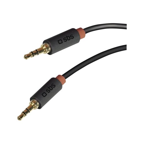 sbs Audio-Kabel 3,5 mm Klinkenstecker/3,5 mm Klinkenstecker
