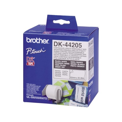 Brother Endlosetikett DK-44205 6,2 cm x 30,48 m (B x L)