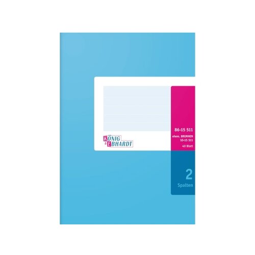 König & Ebhardt Geschäftsbuch DIN A5 40 Bl.