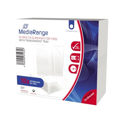 MediaRange CD/DVD Hülle