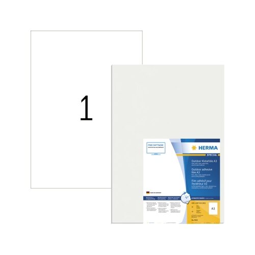 HERMA Folienetikett SPECIAL 297 x 420 mm (B x H) 10 Etik./Pack.