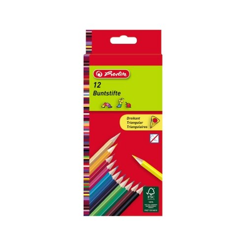 Herlitz Buntstift 12 St./Pack.