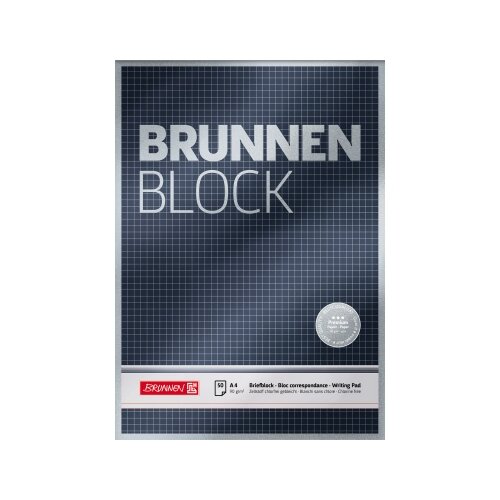 BRUNNEN Briefblock Premium kariert
