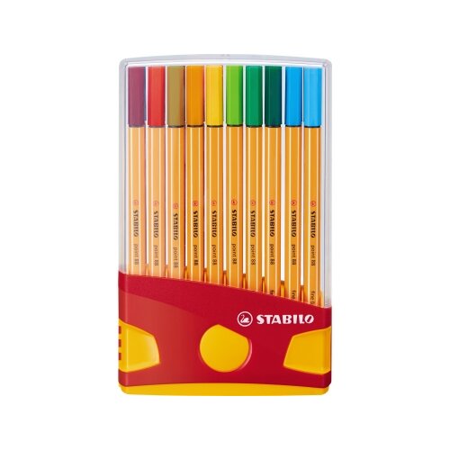 STABILO® Fineliner point 88® ColorParade 20 St./Pack.
