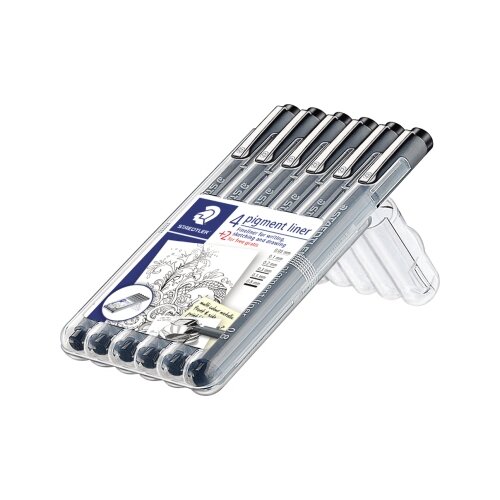 STAEDTLER® Fineliner Pigment liner 308 6 St./Pack.