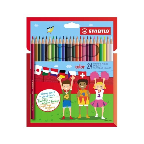 STABILO® Buntstift color Kartonetui 24 St./Pack.