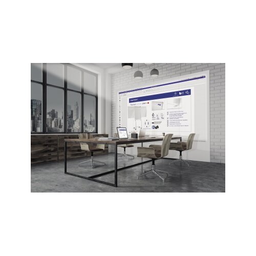 magnetoplan® Projektionswand Infinity Wall X Projection