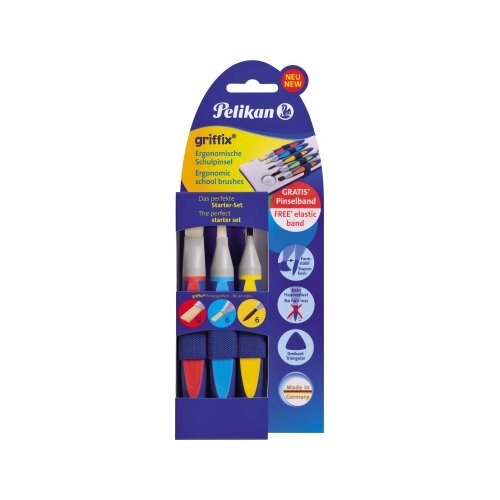 Pelikan Pinselset griffix 3 St./Pack.