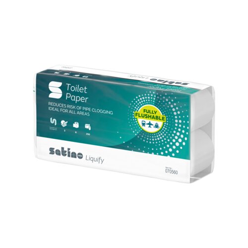 Satino by WEPA Toilettenpapier liquify 3-lagig