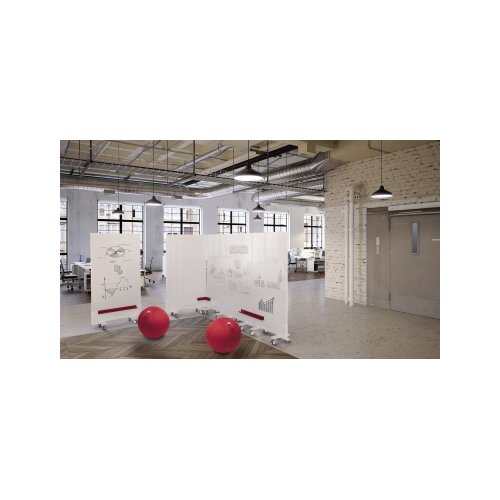 magnetoplan® Whiteboard Infinity Wall mobil